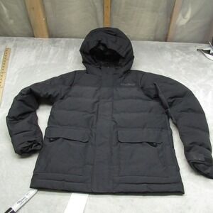 Marmot Down Jacket Youth Large Blk Puffer Winter Coat Parka Performance Camping